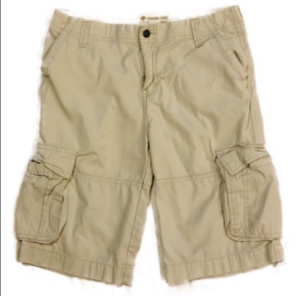 Tucker + Tate, khaki boys shorts!